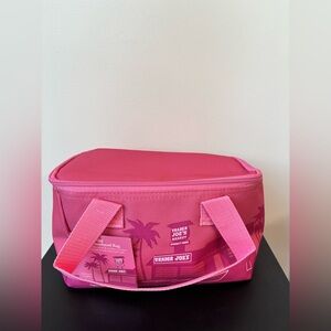 Trader Joe’s lunch bag Pink Brand New